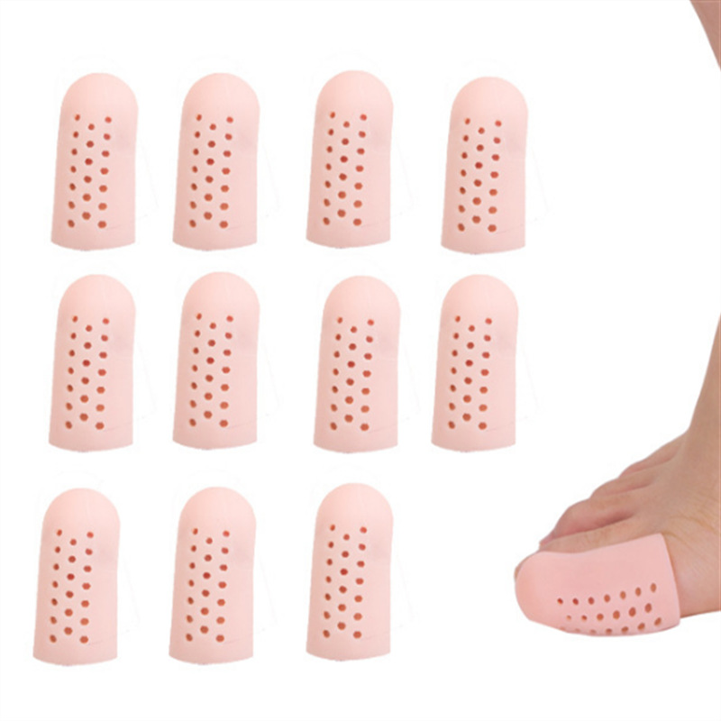 Picture of New Big Toe Anti-wear Protective Cover High-heeled Shoes Rubbing Small Toe Thumb Cover Toe Splitter Finger Cover
