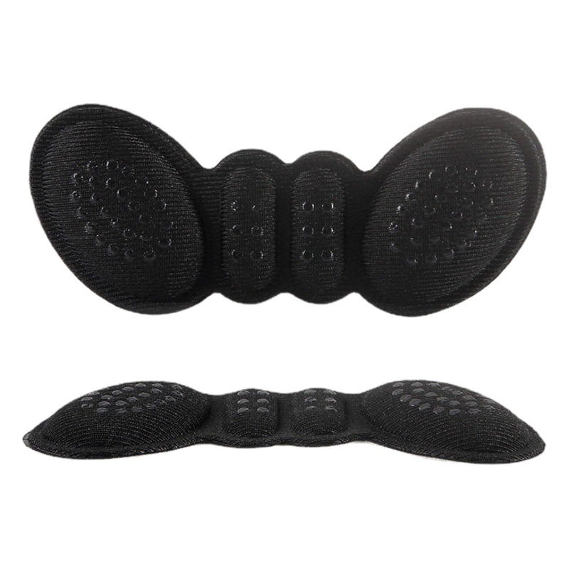 Butterfly Dispensing Heel Stickers Invisible Sponge 4D Heel Foot Stickers Anti-Slip Anti-Wear Foot Stickers High Heels Anti-Falling Shoe Stickers