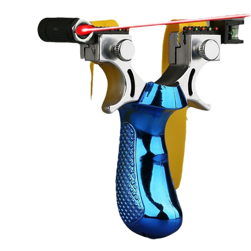 Picture of Slingshot Violent 98K Accuracy Outdoor Fast-Pressure Single-Machine Laser Infrared Slingshot Adult Competitive Slingshot Collection