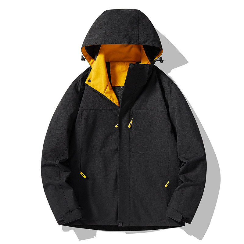 Picture of Spring and Autumn Thin Jacket 2024 New Windproof Waterproof Jacket Men's Breathable Casual Hat-off Soft Shell Mountaineering Suit for Women