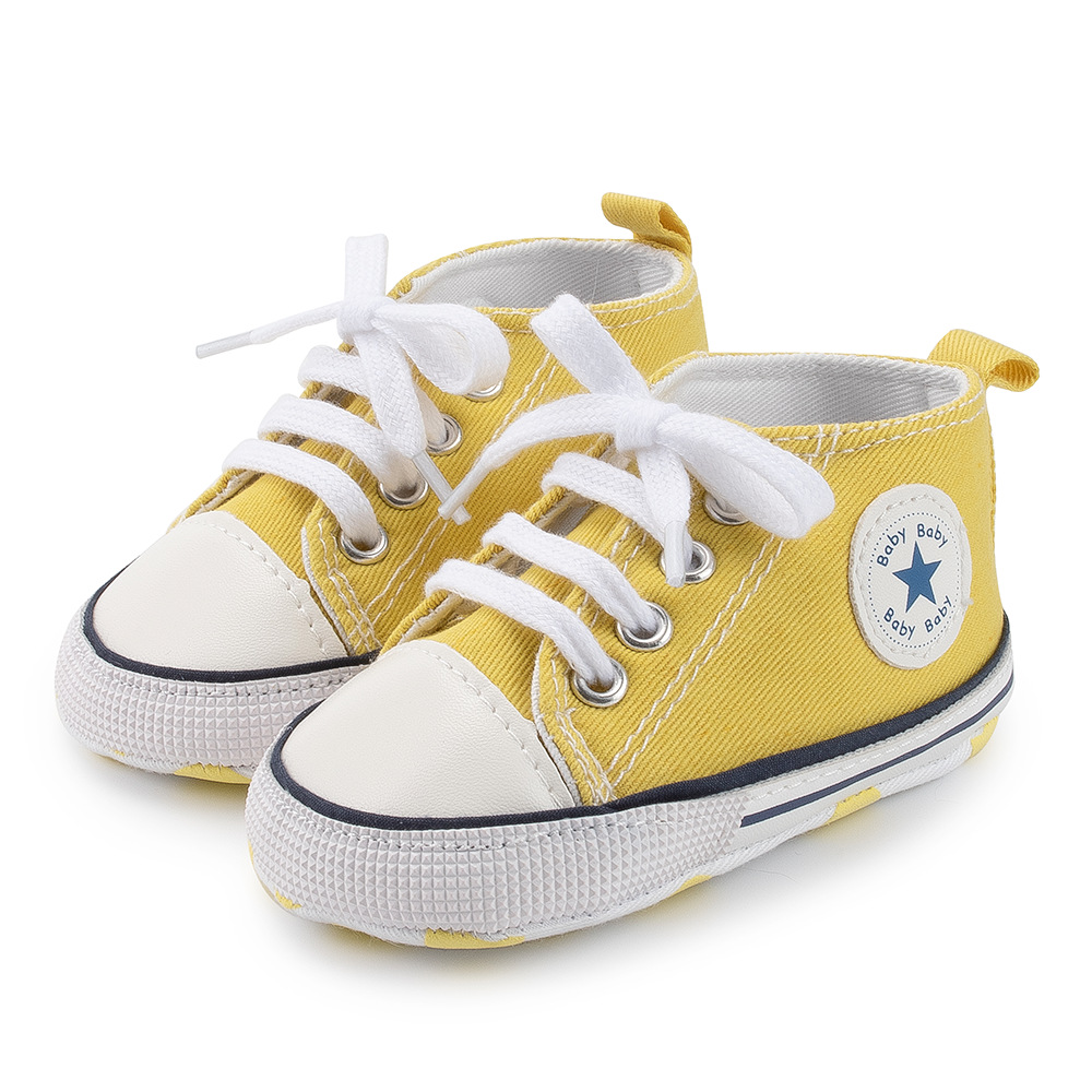 Picture of Amazon popular baby shoes baby shoes classic canvas shoes children's shoes soft bottom toddler shoes baby shoes