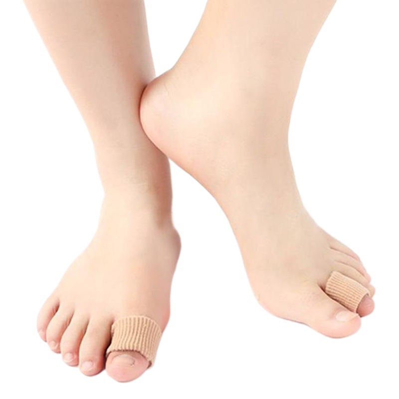 Fiber Toe Cover Thumb Finger Protector Silicone Care Cover Anti-Wear Corn Eye Cover Foot Moisturizing Toe Cover