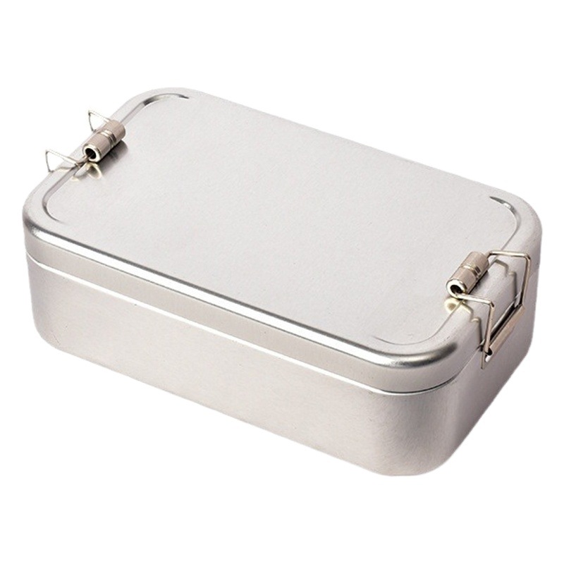 Pineapple Cake Tinplate Box Packaging Cookies Biscuits Slide Buckle Square Tin Can Traditional Nostalgic Pastry Iron Box
