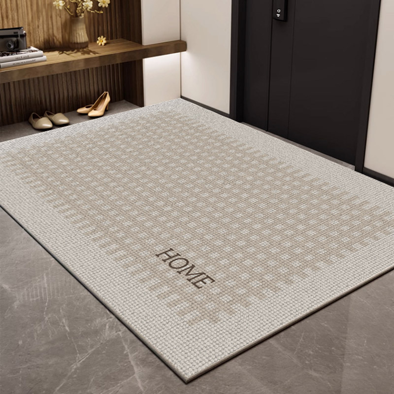 Picture of Entrance Floor Mat Entrance Door Entrance Floor Mat Home Non-Slip Soil Rubbing Carpet Light Luxury High-Level Dirty-Resistant Floor Mat