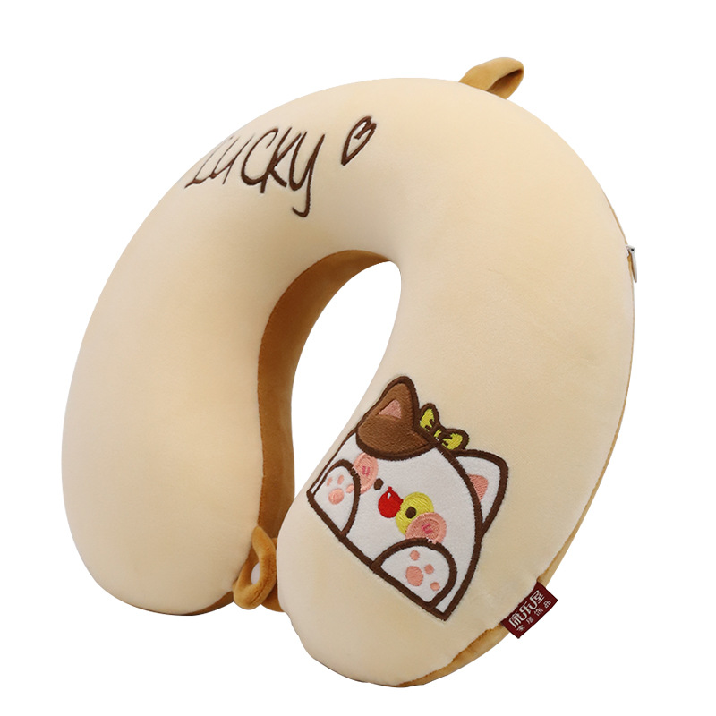 Picture of Cartoon animal slow rebound memory cotton U-shaped pillow leisure house office travel neck pillow neck pillow U-shaped pillow wholesale