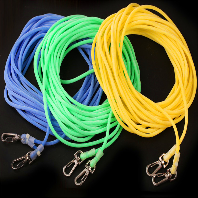 Fishing Reservoir Big Thing Fishing Rod High Elastic Rubber Band Lost Rope Retractable 10.5m Rod Guard Rope