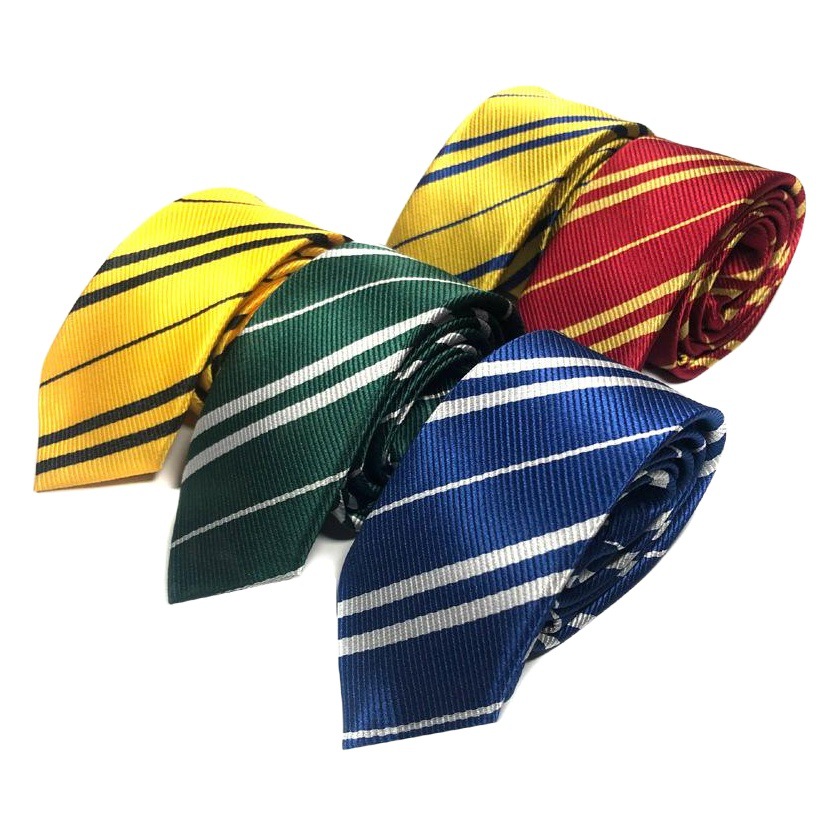 Harry Potter Tie Male and Female Magic Academy Christmas Animation Cosplay Stripesd Jk Uniform Tie