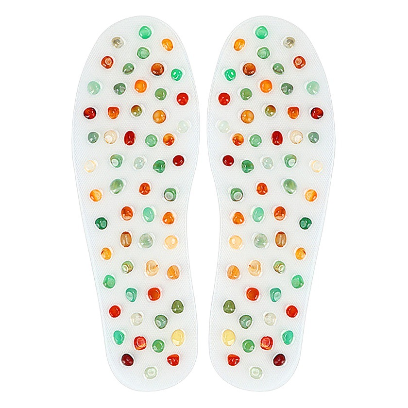 Foot Massage Pad Foot Massager Artifact Foot Point Foot Meridian Pebbles Foot Pad Agate Insole