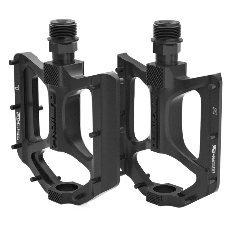 PROMEND bicycle pedal mountain bike large tread non-slip aluminum alloy Peilin pedal super moist bearing pedal