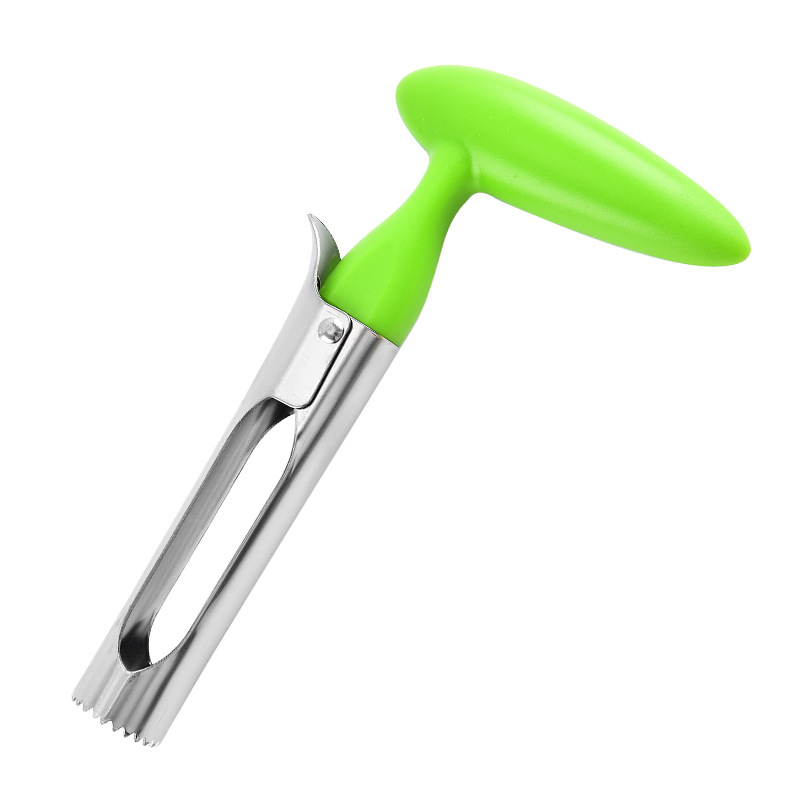 Picture of Factory in stock stainless steel fruit corer plastic handle apple corer pulp core extractor core separator