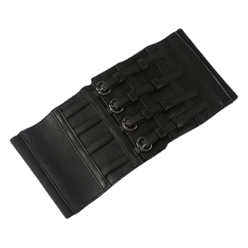 European and American Street Photographing Fashion Strap Waist Cover Decorative Black ins Punk Sling with Suit Belt Women's Waist