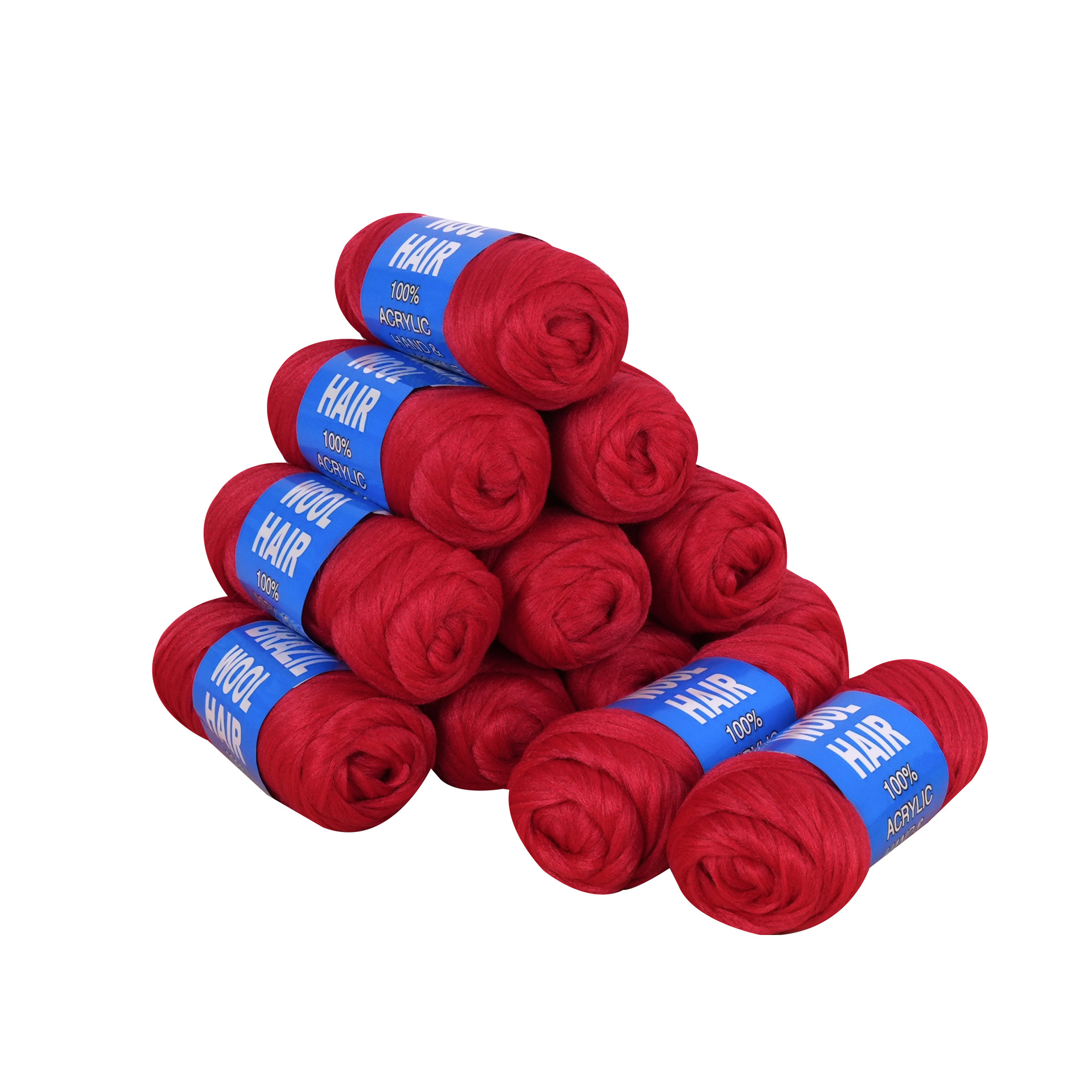 Picture of Brazil wool hair African Wig Line Dirty Braid Hair Silk Dirty Braid Silk Large Braid Super Light Hair Silk