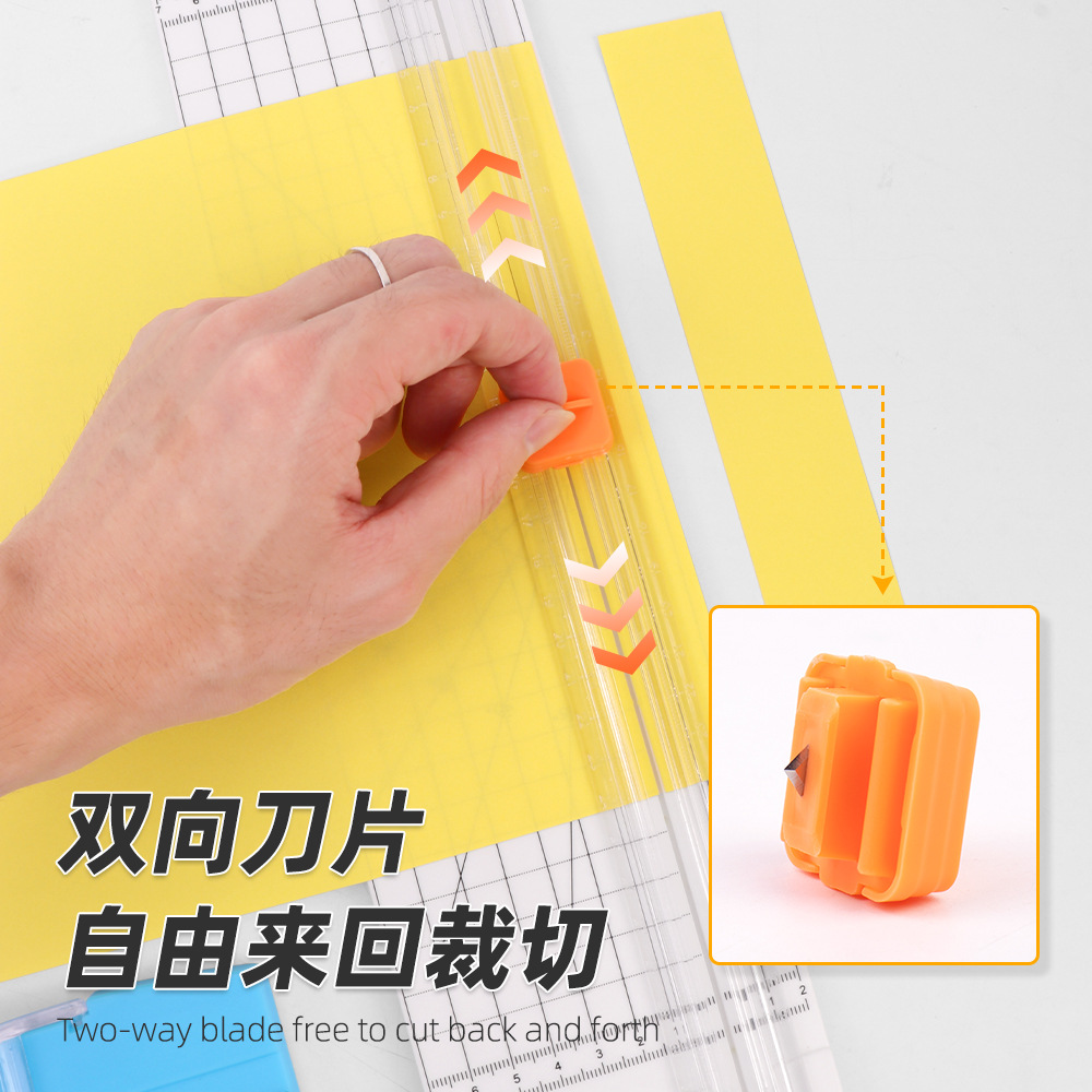 Picture of Two-Way Cutting A4 Paper Cutter Small Mini Paper Cutter Student Handmade Paper Cutter Paper Cutter Paper Cutting Machine