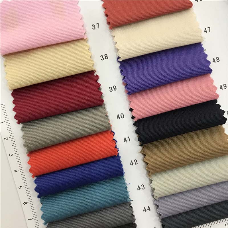 Picture of Polyester cotton wash water 143 colors spot supply factory direct shirt fabric 334595
