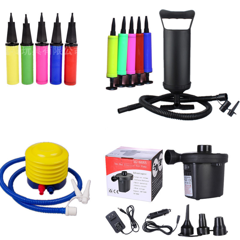Yiwu manufacturer in stock foot pump air pump 10cm with tube pumping pump one-piece foot pump