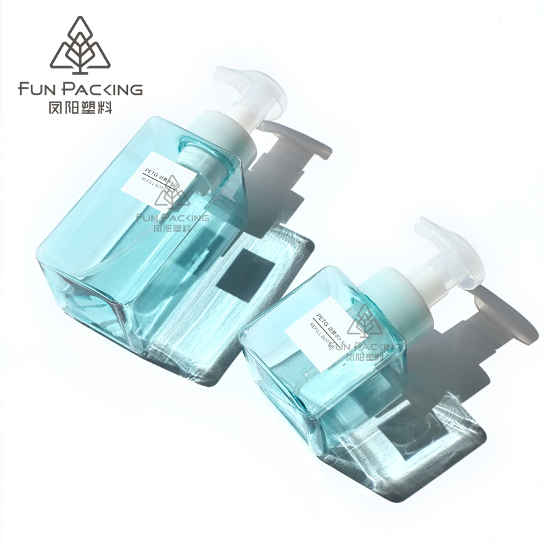 Picture of Spot Mousse Foaming Bottle 250ml Shower Gel Hand Sanitizer Bottle 450ml Square Foam Bottle 650ml Sub-Bottle