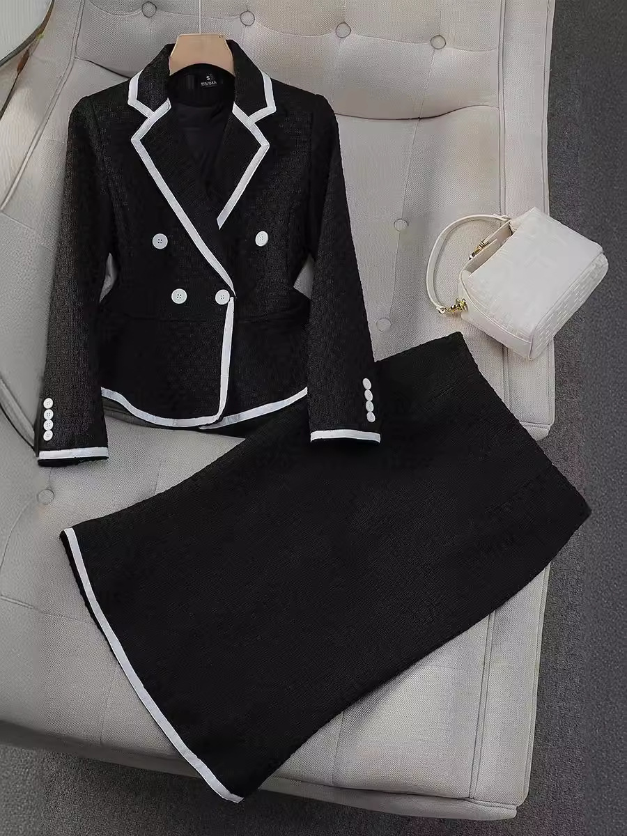 Picture of Business Wear Women's Cross-border Autumn and Winter New Fashion Formwork Suit Business Casual Suit Work Clothes