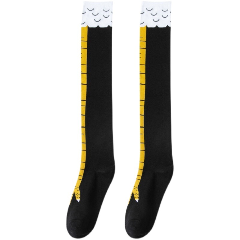 Spring and autumn chicken feet socks funny Internet celebrity chicken legs socks summer thin chicken feet socks women's fitness sports skinny leg stockings