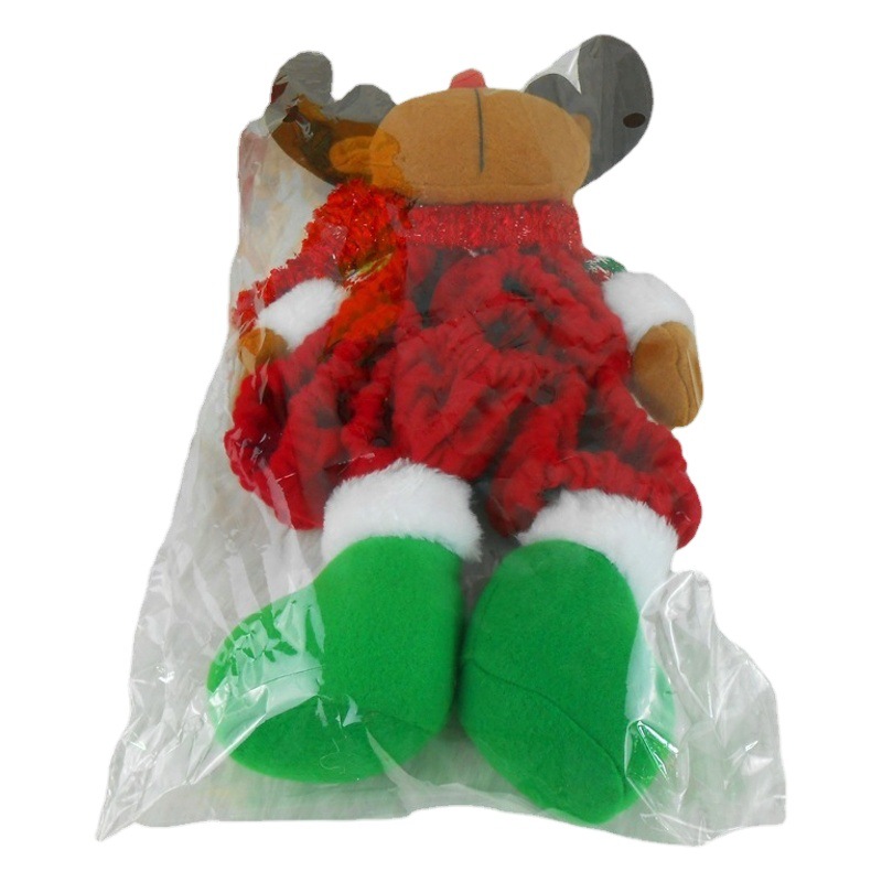 Cross-Border Popular Christmas Decoration Supplies Cartoon Computer Set Non-Woven Computer Decoration Manufacturer Wholesale Handmade