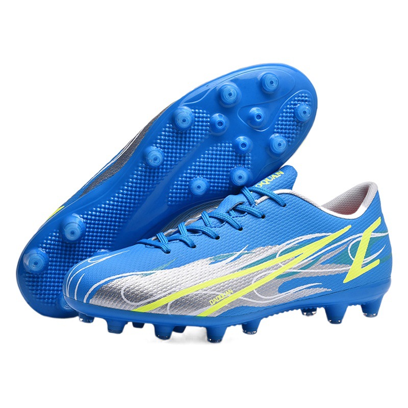 Cross-border large size 46 47 yards football shoes AG long nail artificial lawn TF broken nail sports competition training shoes men's shoes