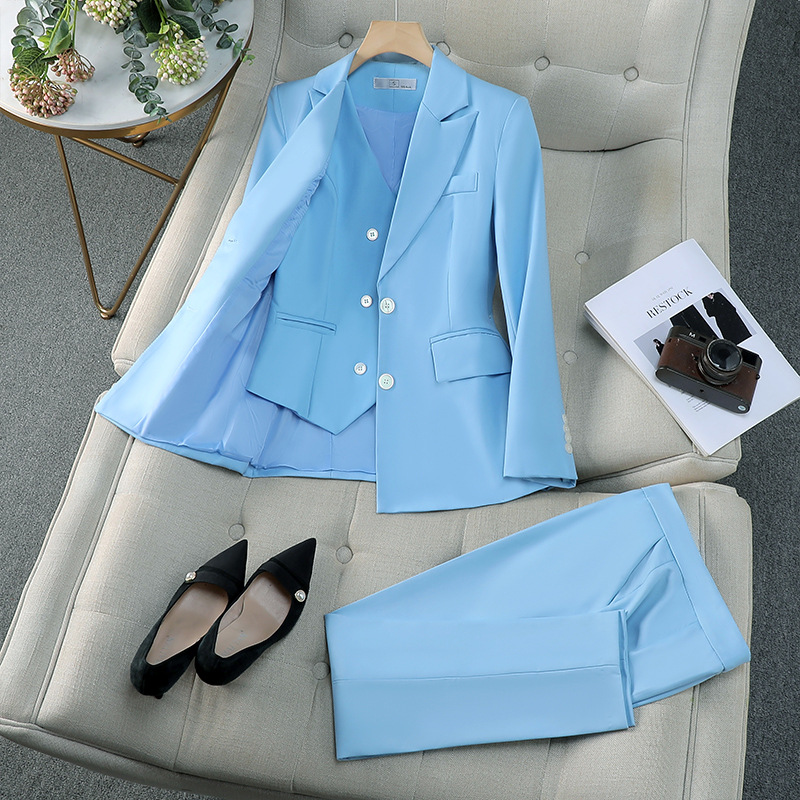 Picture of Business Wear Women's Cross-border Autumn and Winter New Fashion Formwork Suit Business Casual Suit Work Clothes