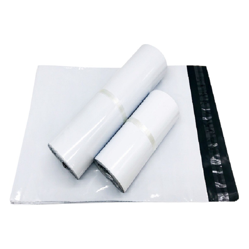 White New Material Thickened Express Bag Purple Clothing Packaging Universal Packaging Bag Solid Color Wholesale Cross-Border