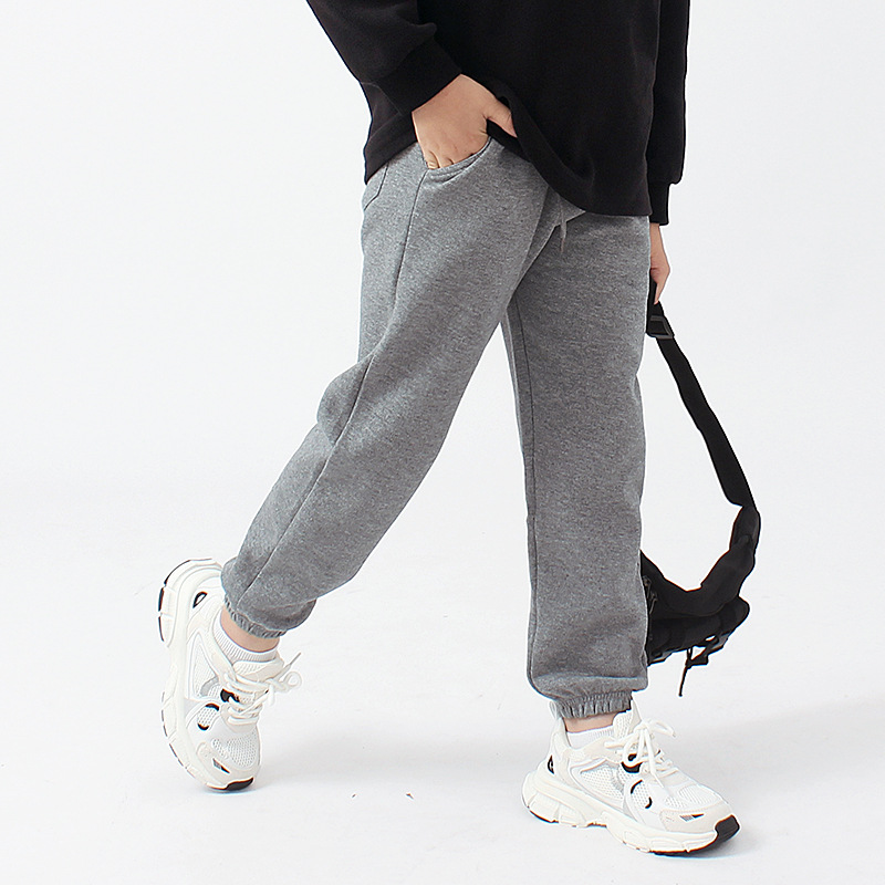 Picture of Autumn Kidsren's Pants Korean Style New Boys' Sports Pants Big Kidsren's Pure Color Casual Anti-Mosquito Pants Kidsren's Pants Dropshipping