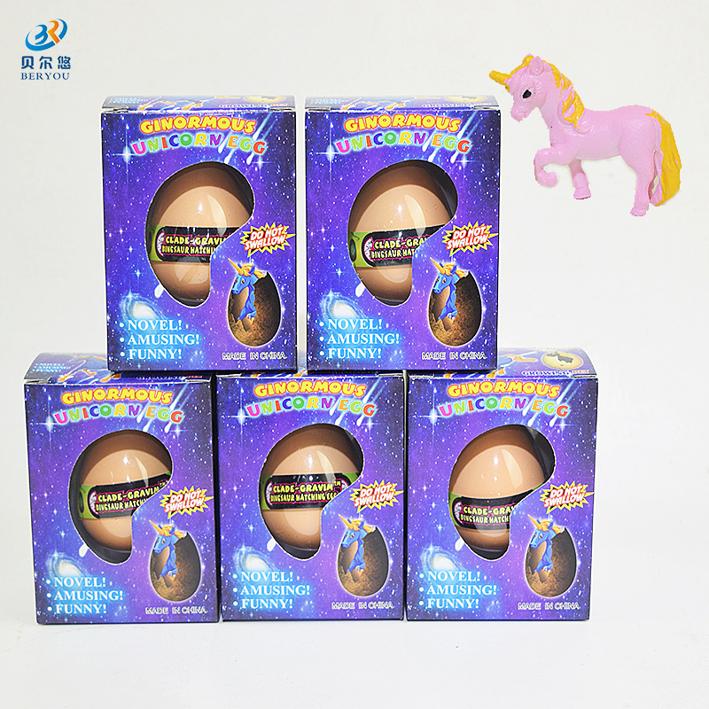 Picture of Cross-border Hot Bubble Water Expansion Unicorn Mermaid Hatching Egg Small Goldfish Expansion Resurrection Egg Children's Small Toys