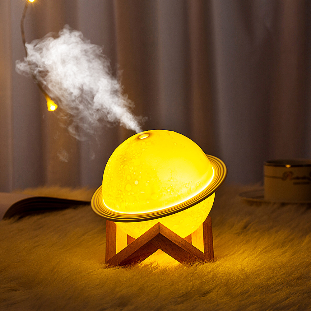 Picture of Star Ball Mini Humidifier 3-Color Led Night Light Home Stereo Dormitory Atmosphere Lamp Cross-Border Starry Sky Atmosphere Lamp