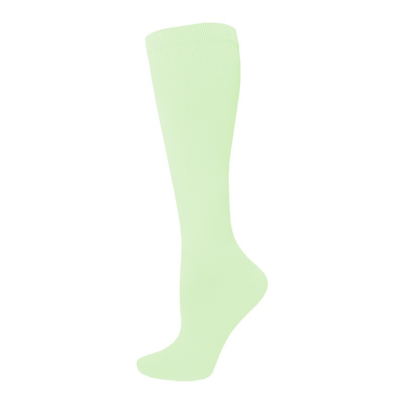 Picture of Cross-border pressure socks calf socks women's four seasons imitation nylon flat socks outdoor sports running stovepipe socks elastic socks