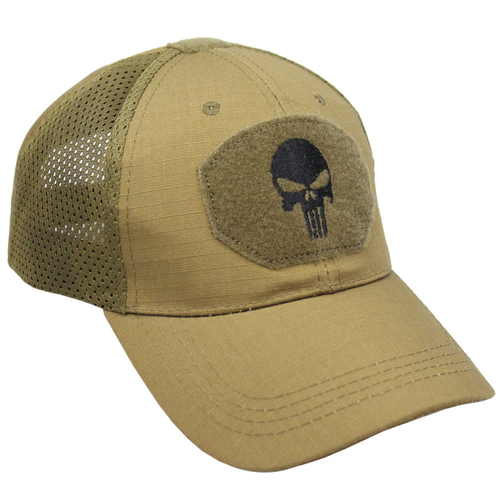 Picture of Summer Camouflage Baseball Cap Military Fan Outdoor Special Forces Tactical Hat Skull Fishing Sunshade Velcro Cap Men