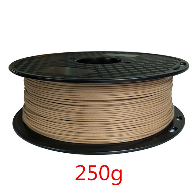 Picture of Sandalwood Redwood Walnut 3D Printer Consumables PLA Light Wood 1KG Consumables Ebony 1.75mm Deep Wood Color