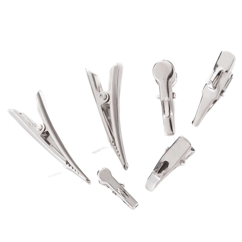 Picture of Factory Direct Sales Christmas Hair Clips Duckbill Clips Bird Crafts Hair Clips Christmas Flower Clips Metal Clips