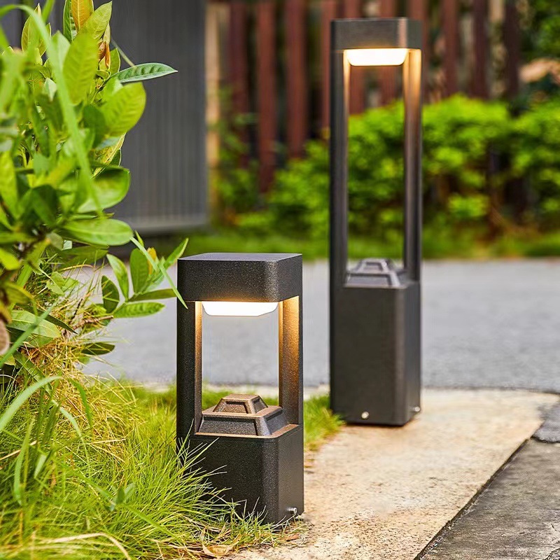 Solar Lawn Light Modern Simple Grass Light Garden Landscape Light Waterproof Garden Light Home Garden Light