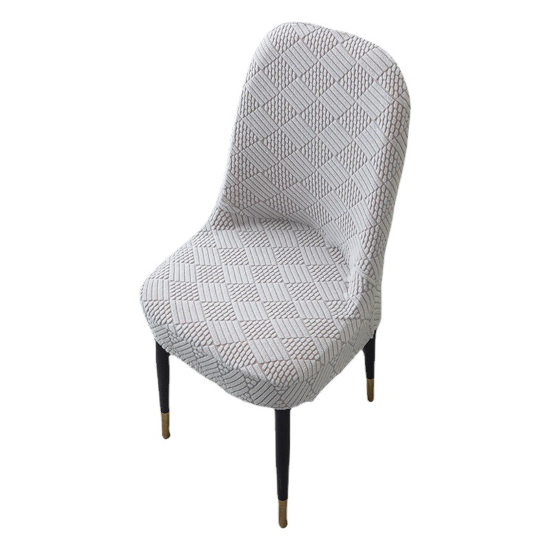 Douyin Internet Celebrity Kuaishou Cross-Border Curved Chair Cover Seat Cover Dining Table Living Room Home Stool Cover Chair Cover
