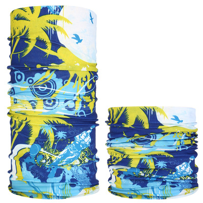 Picture of Outdoor Seamless Variety Magic Headscarf Men's and Women's Bicycle Riding Headscarf Mask Neck Set Windproof Scarf Summer Sun Protection
