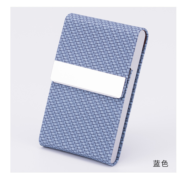 Picture of Amazon Amazon hot PU business card bag business card case Card Case full leather business card case magnetic card holder