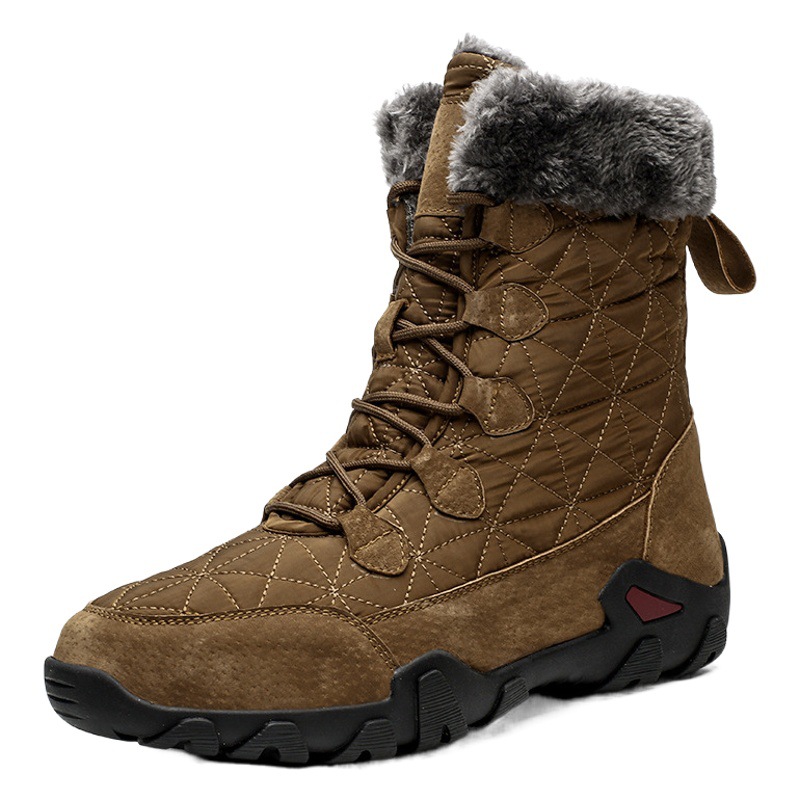 Foreign Trade Amazon Hot Hot plus size Snow Boots High-top Cotton Shoes Martin Boots Outdoor Winter Thickened fleece-lined Men