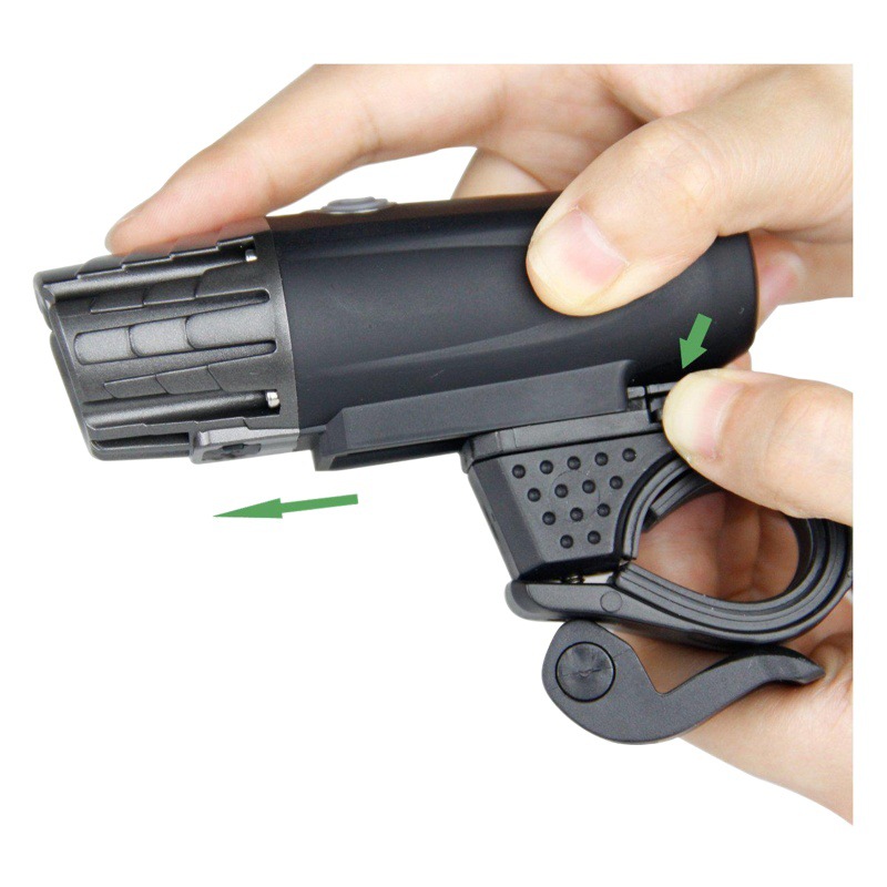 New 2256 Bicycle Light USB Rechargeable Headlight Tail Light Mountain Bike Warning Light 300 Lumens Headlight