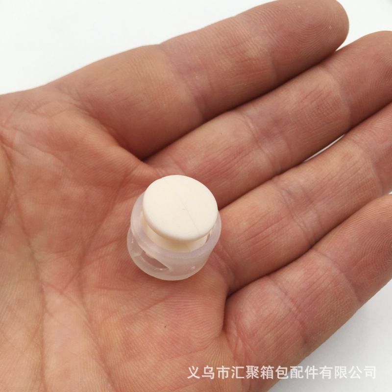 Picture of Lazy-free round double-hole shoelace buckle pig nose bread adjustable buckle shoelace buckle spring buckle