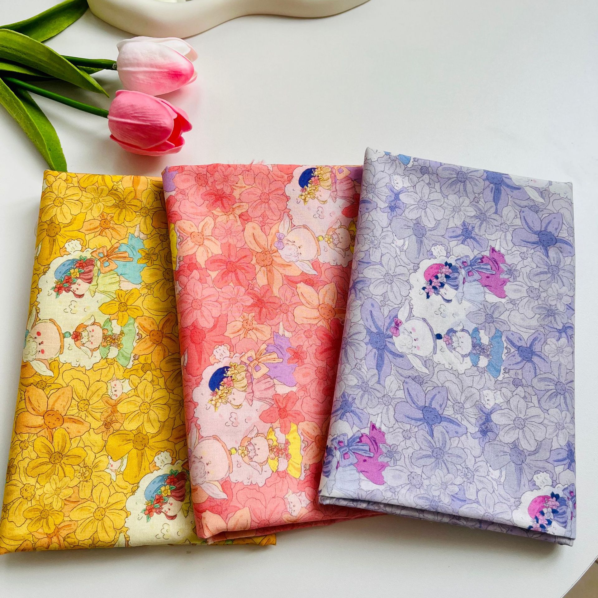 100% Cotton 60-Count Poplin, 1.5m Width, 1.0m Price, Fabric for Cheongsam Dresses and Shirts, Digital Printing