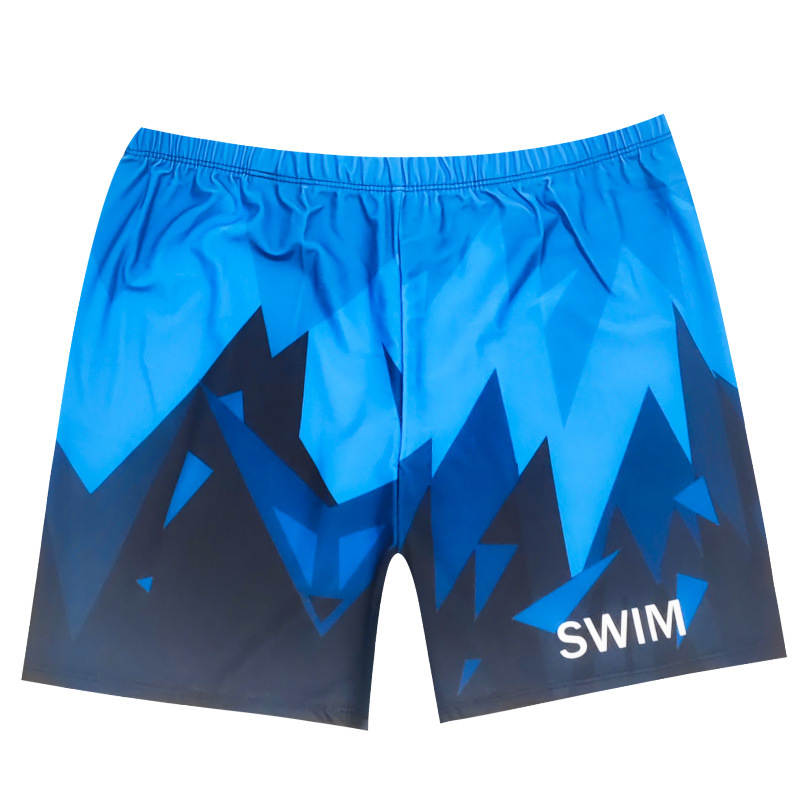 Picture of Men's Swimming Trunks Boxer Anti-embarrassment Quick-drying Running Breathable Cool Coconut Shorts Swimsuit Beach Pants for Summer