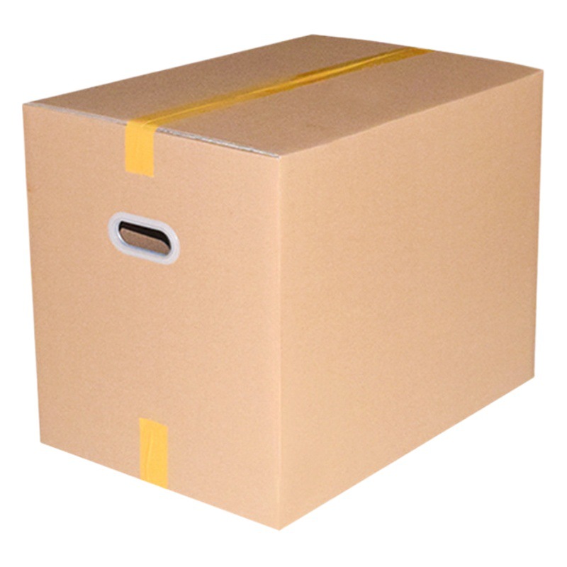 Large express packing carton in stock wholesale extra hard thick moving storage carton carton logistics packaging carton