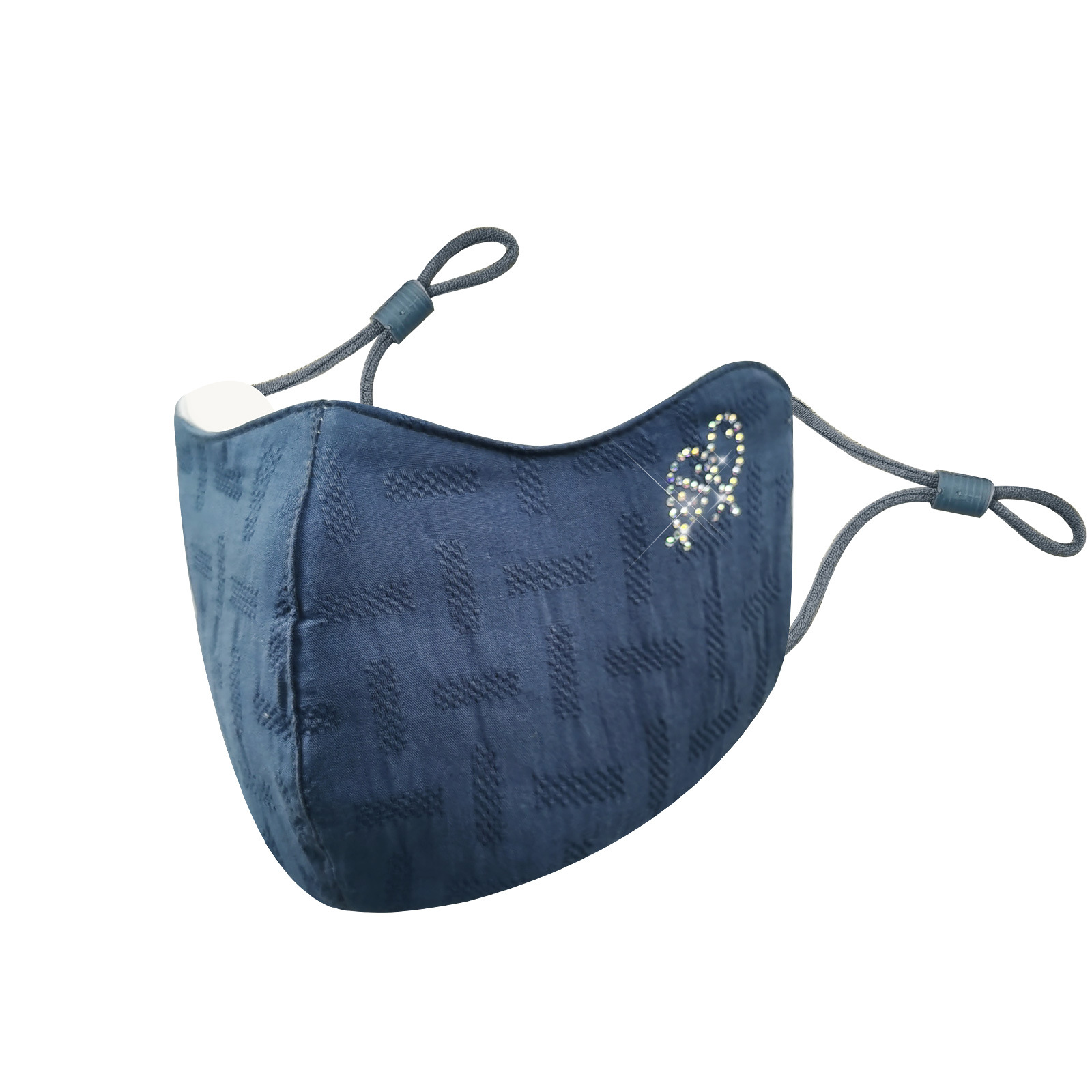 Picture of Autumn and Winter Warm Masks for Women, Eye Protection, Cycling, Dustproof, Windproof, Cold-Proof, Thickened Pure Cotton 3-Layer Cotton Cloth Masks Wholesale