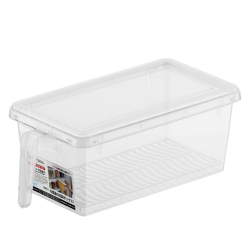 Kitchen Refrigerator Storage Box Drawer-Type Fresh-Keeping Box Food Vegetable Freezer Box Side Door Egg Box Fresh-Keeping Sealed