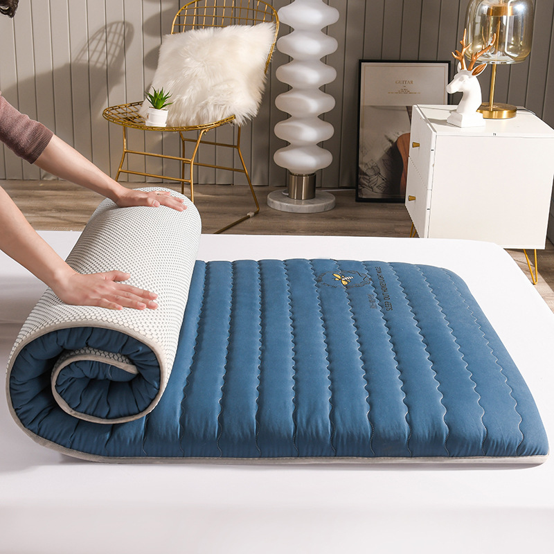 Picture of Soy Fiber Mattress Soft Cushion Foldable Student Dormitory Tatami Mattress Mattress Floor Sleeping Mat Wholesale