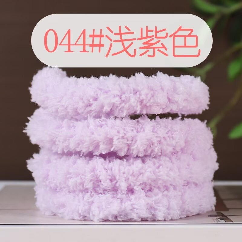 Picture of 15mm coral fleece twist bar super thick super dense handmade diy material bag puppy cat rabbit wool top