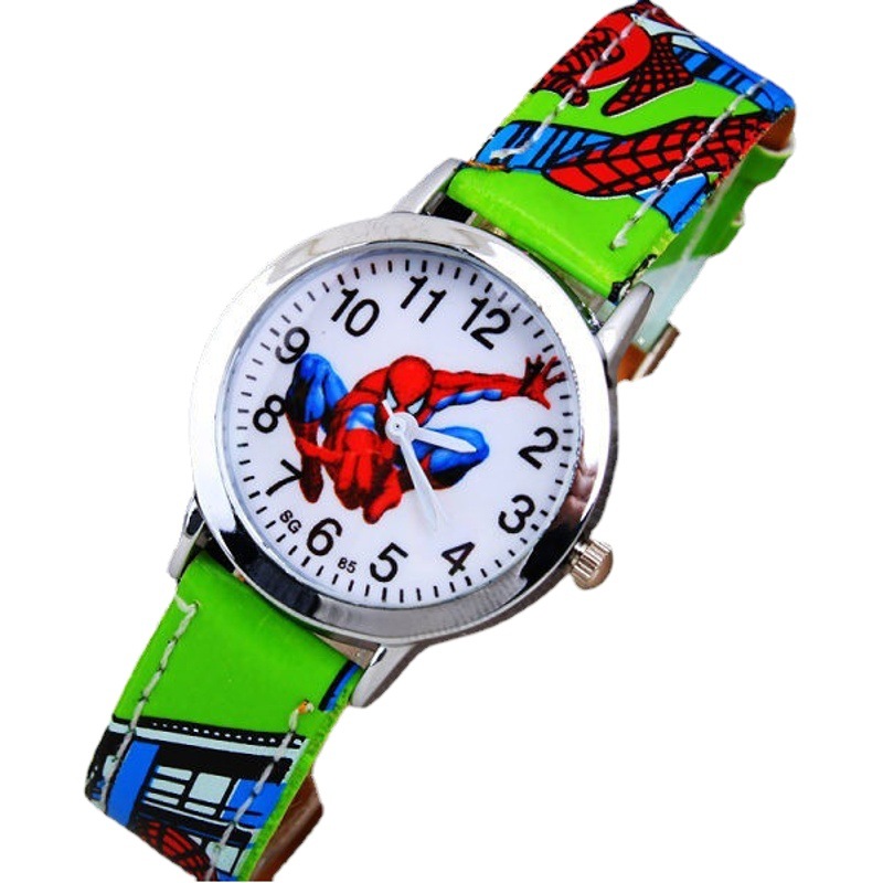 Hot Selling Children's Watches Wholesale Aliexpress Cross-Border E-Commerce Supply Belt Cartoon Boy Primary School Student Quartz Watch