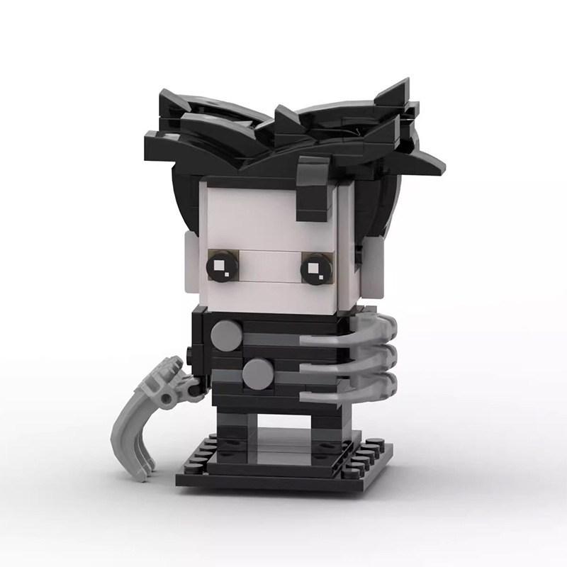 MOC Compatible Lego Small Particle Splicing Blocks Set Square Head Series 14635 Scissorhands Edward