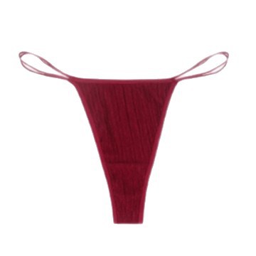 Picture of Cross-border exclusive multi-color multi-size double thin belt low waist thong Europe and the United States new solid color seamless sexy ladies underwear